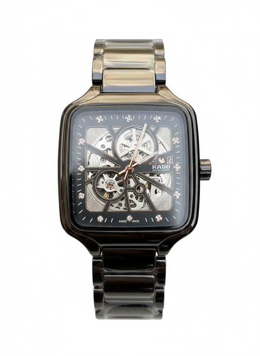 Rado Master Full Ceramic Automatic Watch (Skeleton Dial)