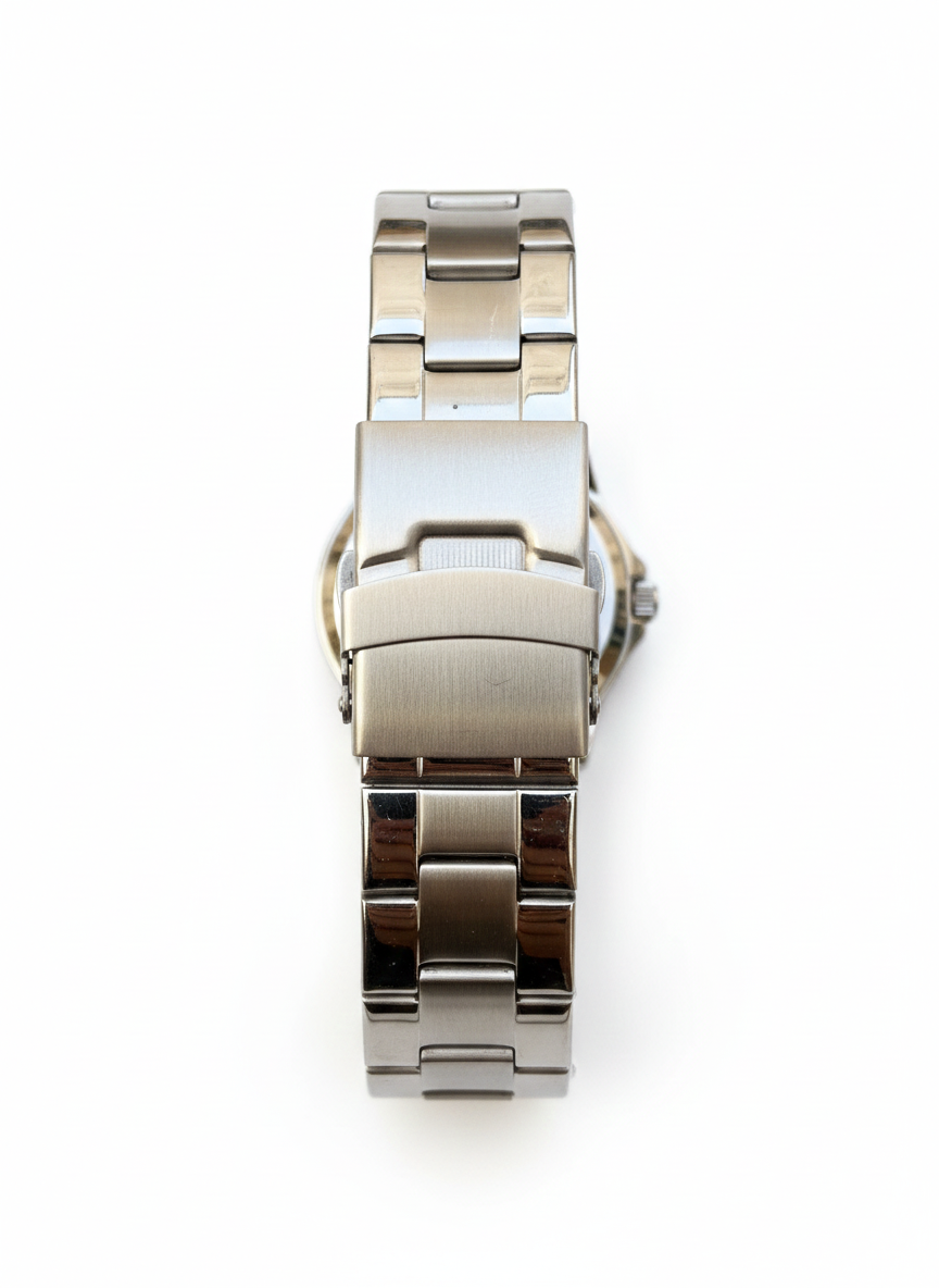 Forsining Men's Stainless Steel Mechanical Skeleton Watch