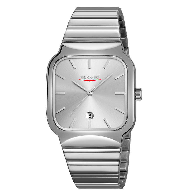 SKMEI 9361 Numberless Display Stainless Steel