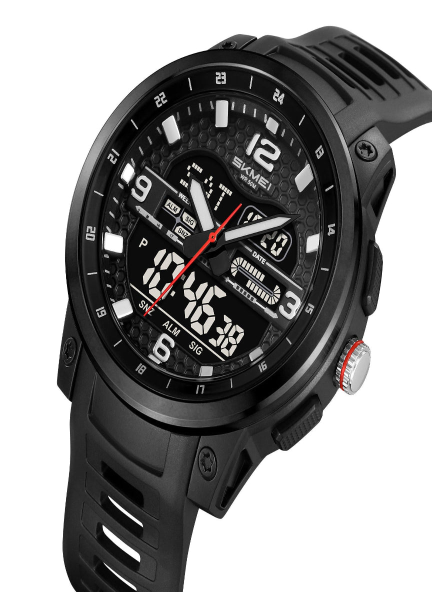 SKMEI 2401 Watch High Quality Digital-Analog Dual Movement
