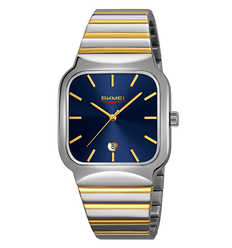 SKMEI 9361 Numberless Display Stainless Steel